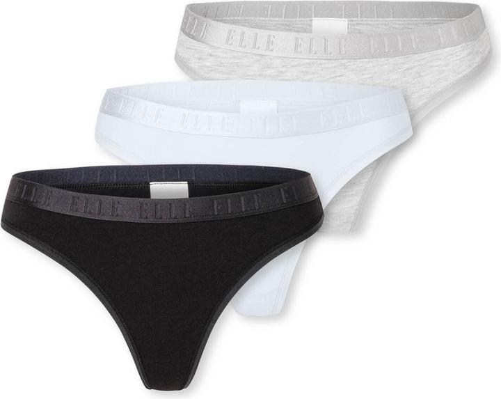 Produktbild Elle Tanga Thong - SUPER SOFT (L, 3er Pack)