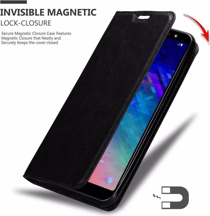 Immagine prodotto Cadorabo Copertina magnetica invisibile del libro (Samsung Galaxy A6+)