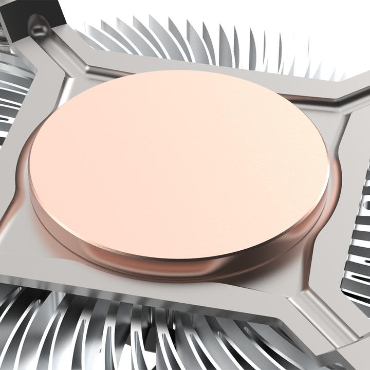 Image du produit Akasa AK-CC6608BP01 Refroidisseur de processeur à profil bas - socket LGA 1700, 63,2 mm de hauteur (63.20 mm)
