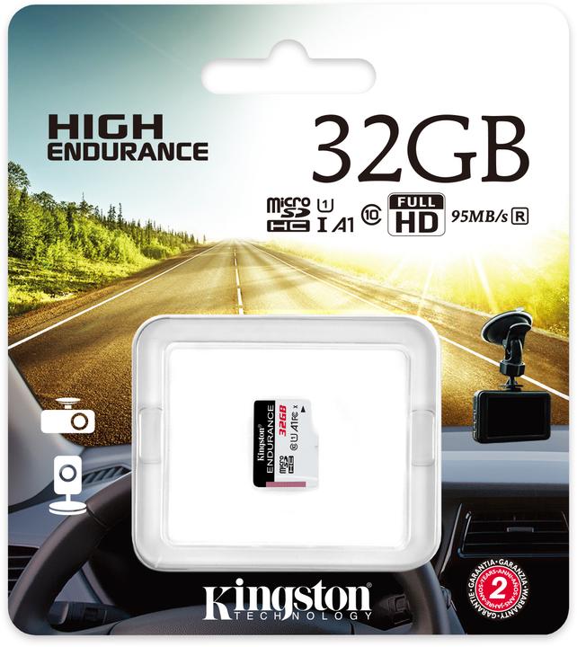 Immagine prodotto Kingston high-endurance (32 GB, microSDHC, U1, UHS-I)