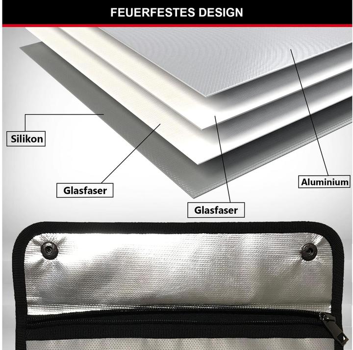 Produktbild Master Lock Feuerbeständige Dokumententasche (A4)
