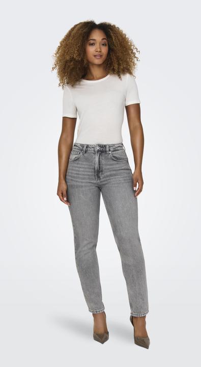 Produktbild Only Gerade geschnitten Hohe Taille Jeans Straight-Fit jeans (W32/L34)
