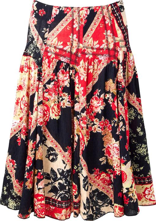 Produktbild Joe Browns Floral Patchwork Knee-Length Skirt (36)