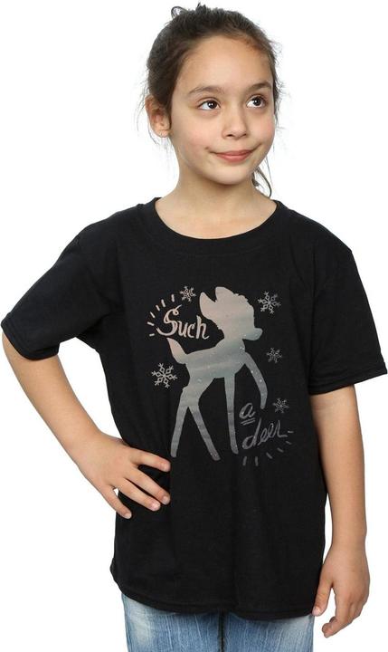 Immagine prodotto Disney Bambi Winter Deer Maglietta Ragazze (152, 158)
