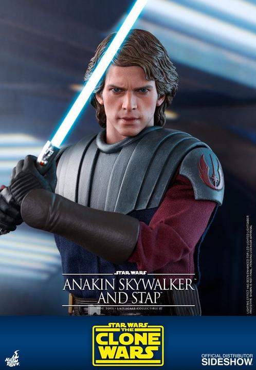 Immagine prodotto Hot Toys Star Wars - The Clone Wars "Anakin Skywalker & STAP" Figura in scala 1/6