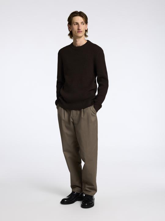 Produktbild Selected Homme Texturierter Pullover mit Rundhalsausschnitt (XL)