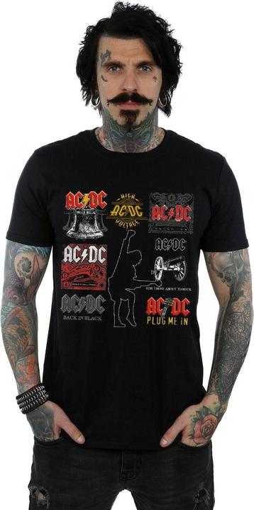 Actual product image AC/DC Mens Art Collection T-Shirt (3XL)