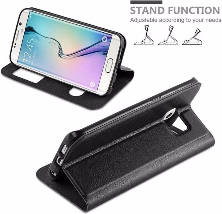 Productafbeelding Cadorabo Boek met Uitzicht Dubbele Raambedekking (Samsung Galaxy S6 Edge+)