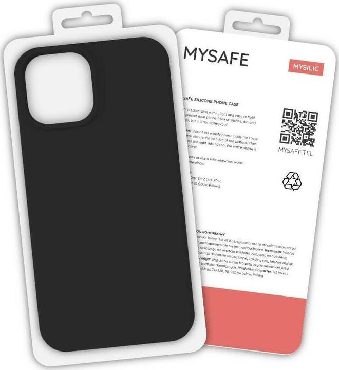 Produktbild Mysafe Silikon Hülle Samsung Galaxy M51 Black Box (Samsung Galaxy M51)