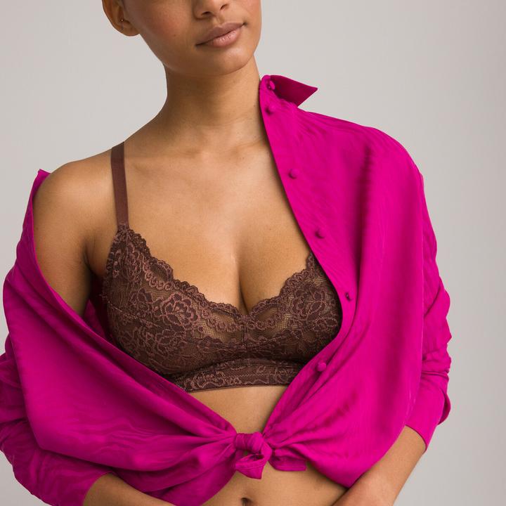 Image du produit La Redoute Collections Soutien-gorge en dentelle Anthea sans armatures (70 B)