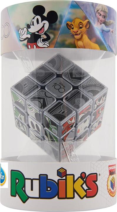Ravensburger 76545 - Rubik's Cube Disney 100 - The Disney Cube in the exclusive platinum look, for 100 (3 x 3)