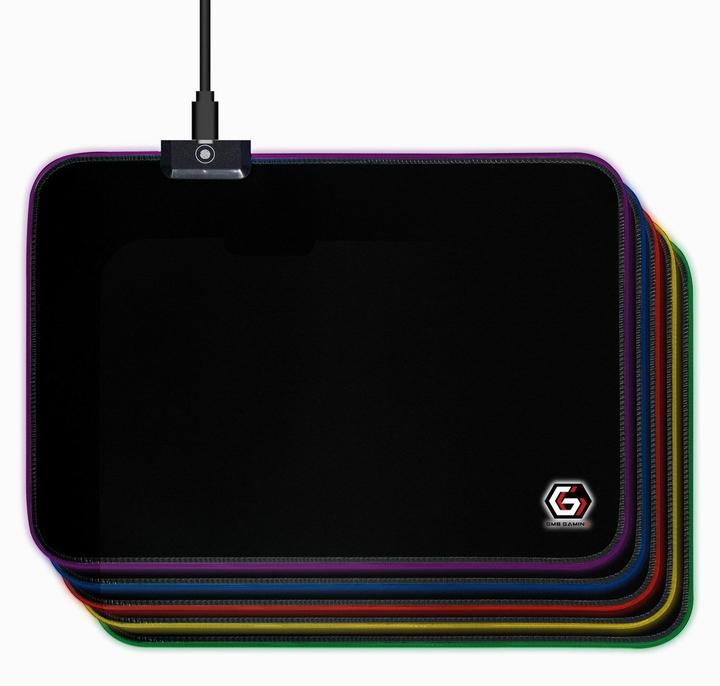Gembird MP-GAMELED-M Mauspad Gaming-Mauspad (M)