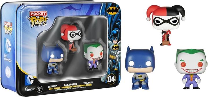 Image du produit Funko Batman: Tin Box 3-Pack Pocket