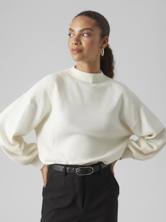 Produktbild Vero Moda VMNANCY LS FUNNELNK PULLOVER GA BOO REP Strickpullover (XS)