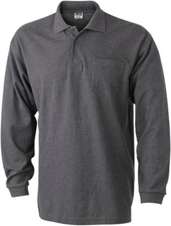 Actual product image James & Nicholson Piquepolo Shirt Long Sleeve (3XL)