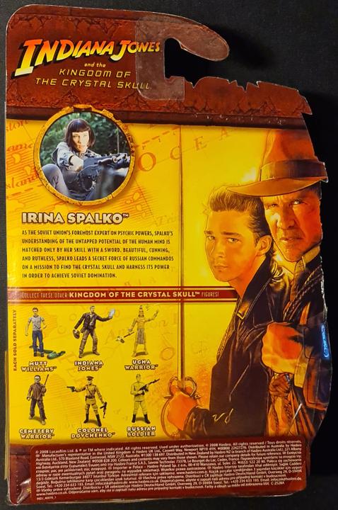 Immagine prodotto Hasbro Indiana Jones e il Regno del Teschio di Cristallo Action Figure 2008 Irina Spalko