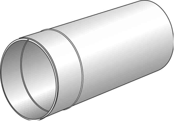 Actual product image Helios Telescopic wall duct