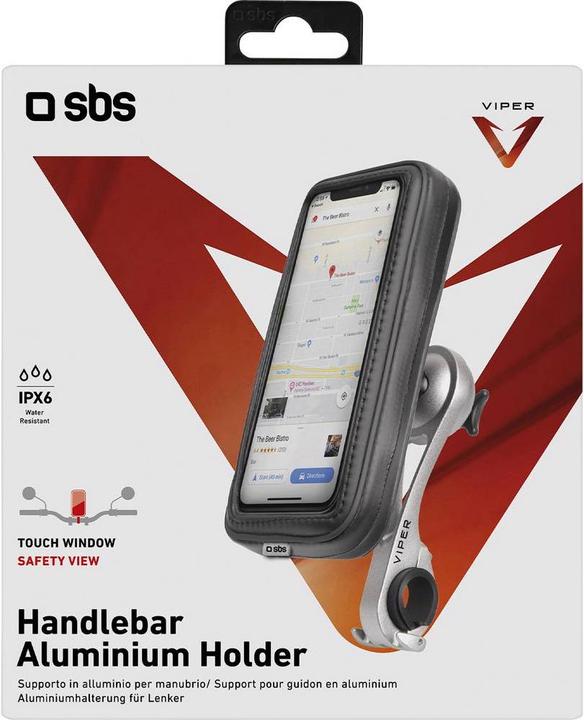 Produktbild SBS Halter aus Aluminium für den Lenker