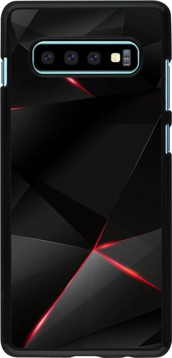 Actual product image PhoneLook Cover Black Red Lines (Samsung Galaxy S10+)