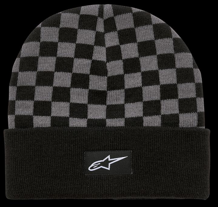 Actual product image Alpinestars Beanie 24 Checkered Cuff