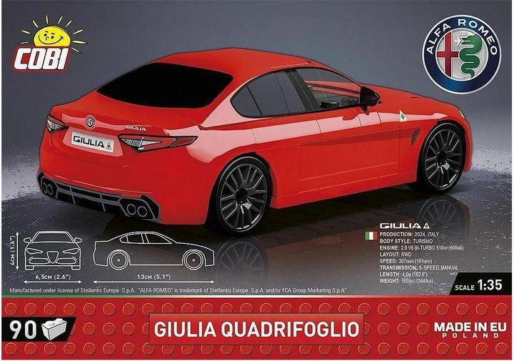 Produktbild Cobi Alfa Romeo Gulia Quadrifoglio