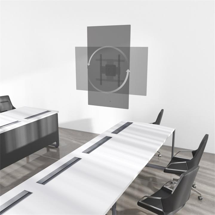Produktbild Hama TV-Wandhalterung für Hoch- und Querformat, 203 cm (80"), Schwarz (Wand, 80", 50 kg)