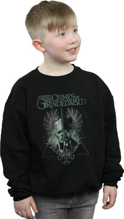 Produktbild Fantastic Beasts The Crimes Of Grindelwald Wand Split Sweatshirt Jungen (152, 158)