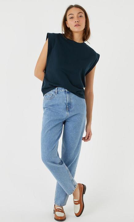 Immagine prodotto La Redoute Collections Top senza maniche con scollo rotondo (L)