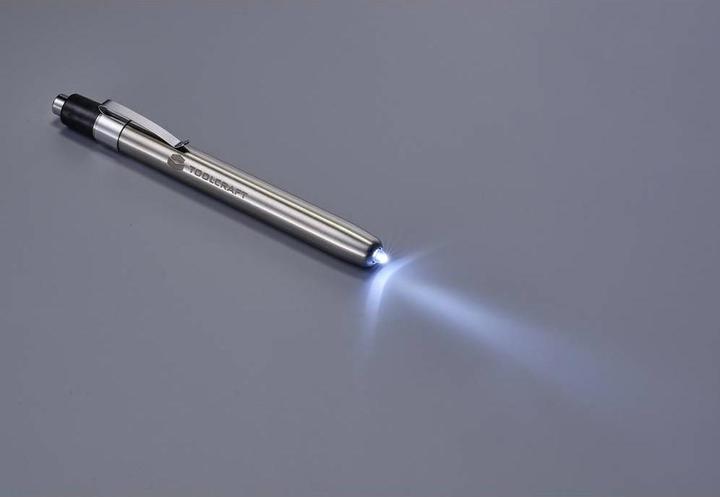 Actual product image Toolcraft Penlight battery-powered LED 140 mm (14 cm, 9 lm)