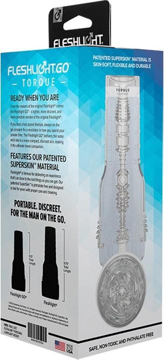 Actual product image Fleshlight Go Torque Ice