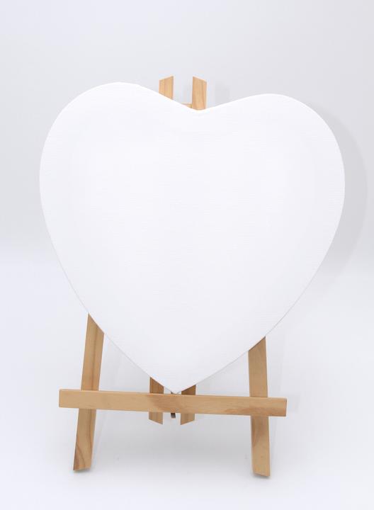 Produktbild Paintersisters HERZ 4er Set (30 x 30 cm)
