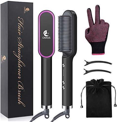 Cnxus Hair straightener brush (Straightening iron)