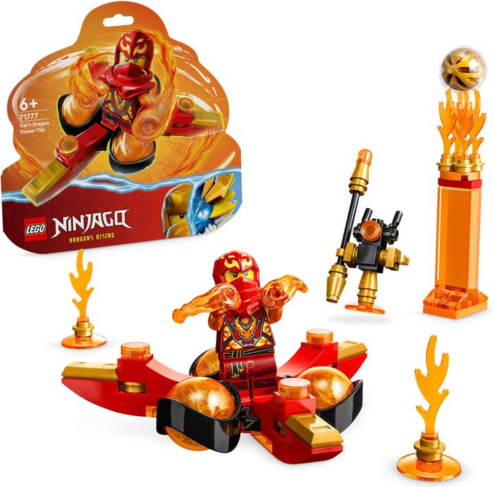 Produktbild LEGO Kais Drachenpower-Spinjitzu-Flip (71777, LEGO Ninjago)
