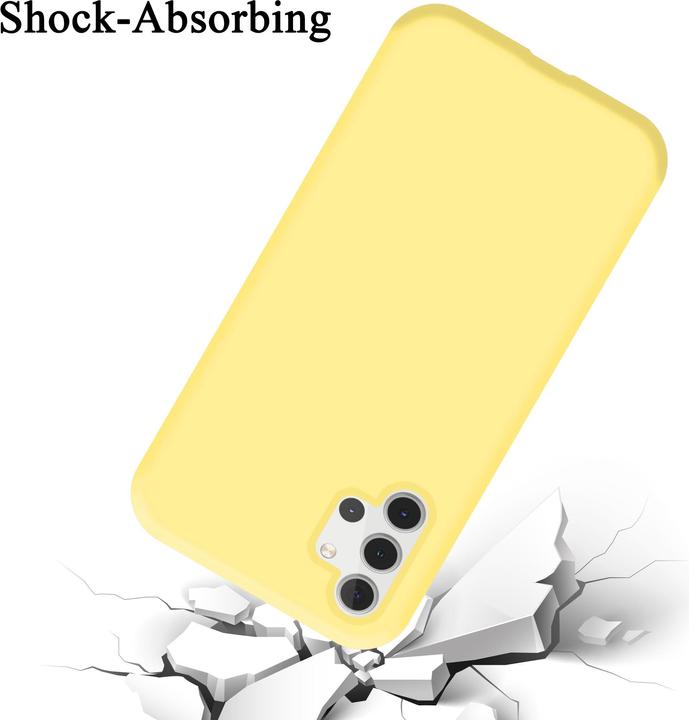 Actual product image Cadorabo TPU Liquid Silicone Case Cover (Samsung Galaxy A32 5G)