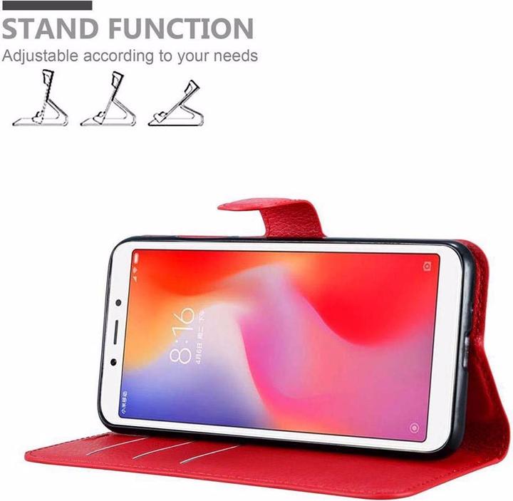 Image du produit Cadorabo Book avec fonction stand Cover (Xiaomi Redmi 6)