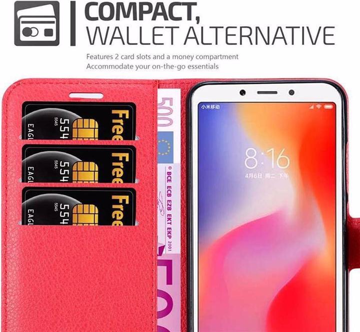 Image du produit Cadorabo Book avec fonction stand Cover (Xiaomi Redmi 6)