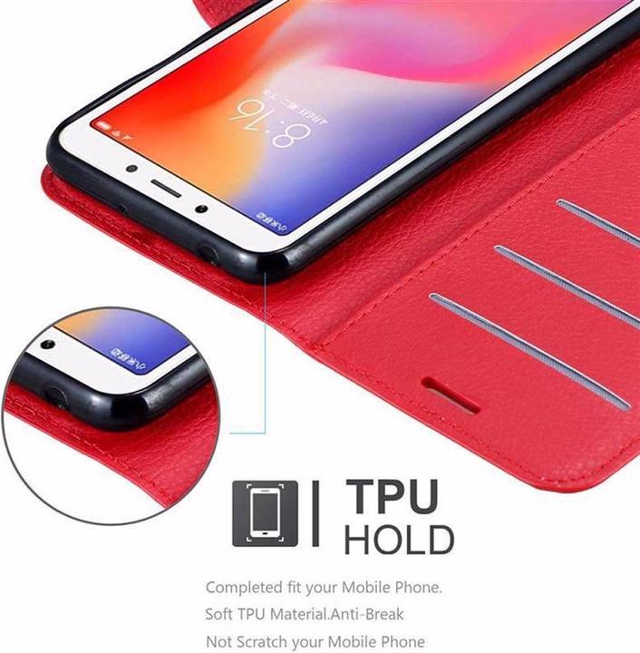 Image du produit Cadorabo Book avec fonction stand Cover (Xiaomi Redmi 6)