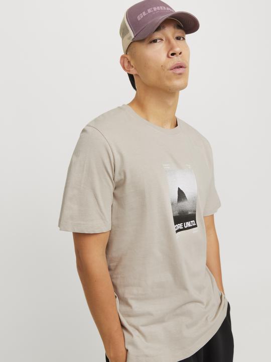 Actual product image Jack & Jones Printed round neck T-shirt T-shirt (XXL)
