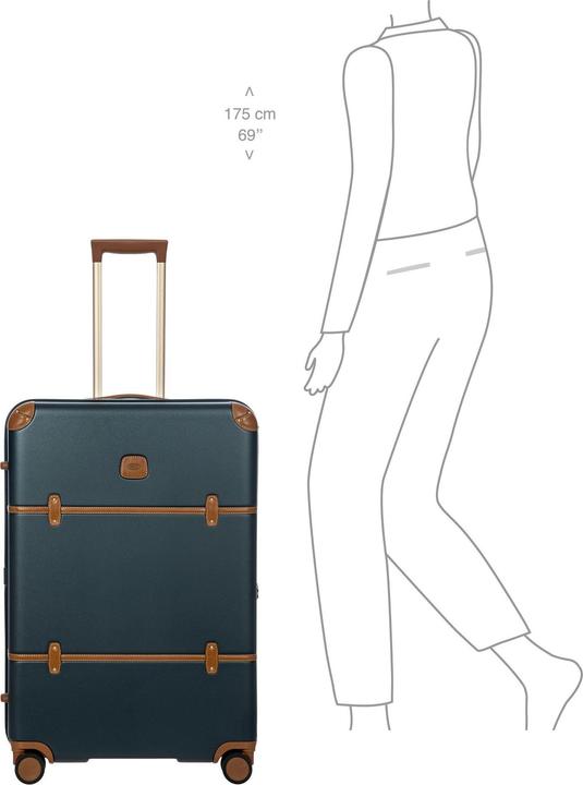 Produktbild Brics Bellagio 4 Rollen Trolley 76 cm mit Dehnfalte (96 l, XL (ab 115l))