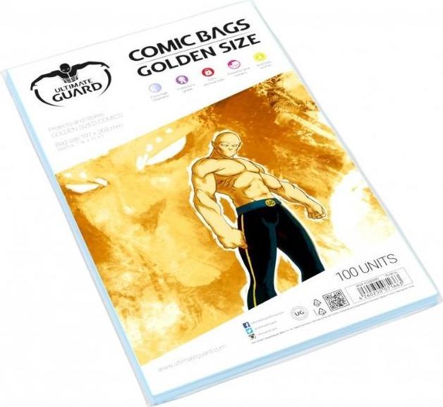 Produktbild Ultimate Guard Comic Bags Golden Size (100)