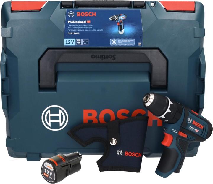 Image du produit Bosch Professional GSB 12V-15 (Fonctionnement sur batterie)