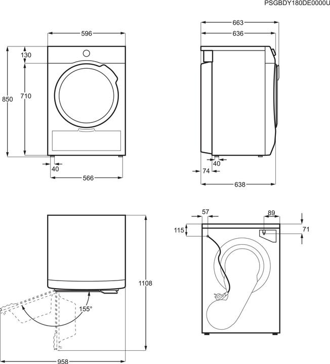 Actual product image Electrolux TWSL4IE500 (9 kg, Changeable)