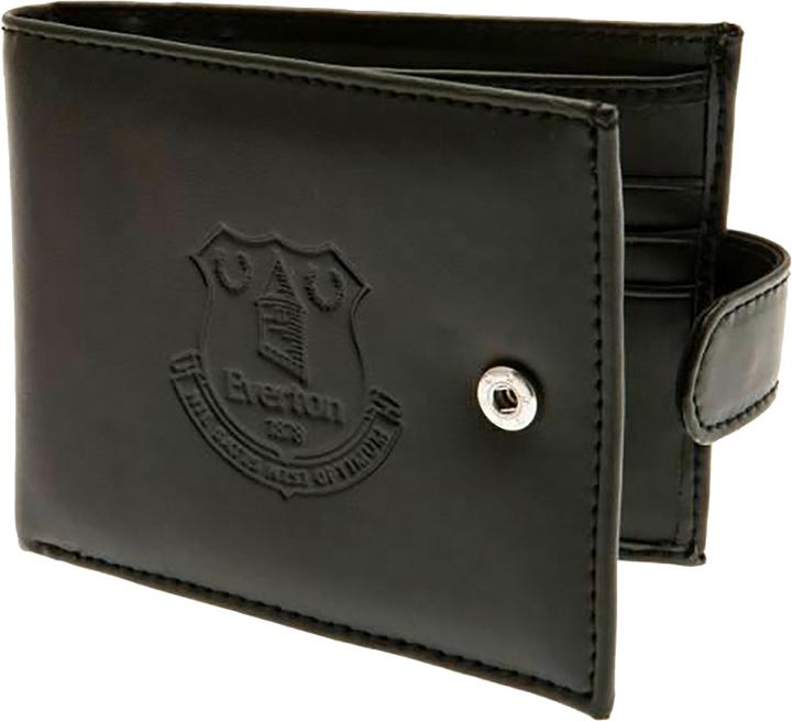 Actual product image Everton FC RFID leather wallet with embossing