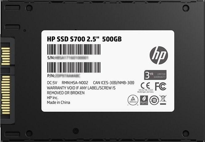 Actual product image HPE SSD S700 500GB (500 GB, 2.5")