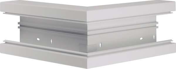 Actual product image Hager TEH BR6513037035 Outside corner of basic profile plastic for BR 65x130mm OT 80mm lich (6.80 cm)
