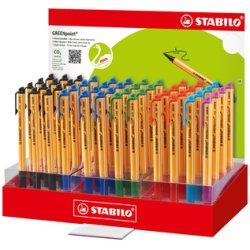 Immagine prodotto STABILO Penne con punta in fibra GREENpoint, confezione da 48 espositori in cartone (Multicolore, 48 x)