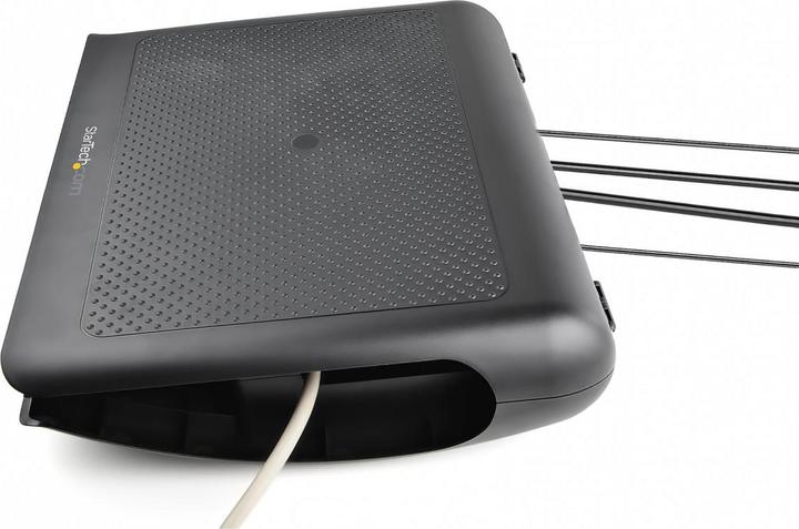 Productafbeelding StarTech Ergonomische voetwip met geïntegreerd kabelmanagement - Anti-slip oppervlak - Antislip oppervlak.