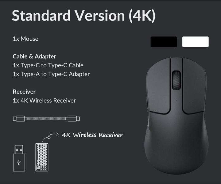 Produktbild Keychron M3 Mini Wireless 4K-Version (schwarz) (Kabellos)