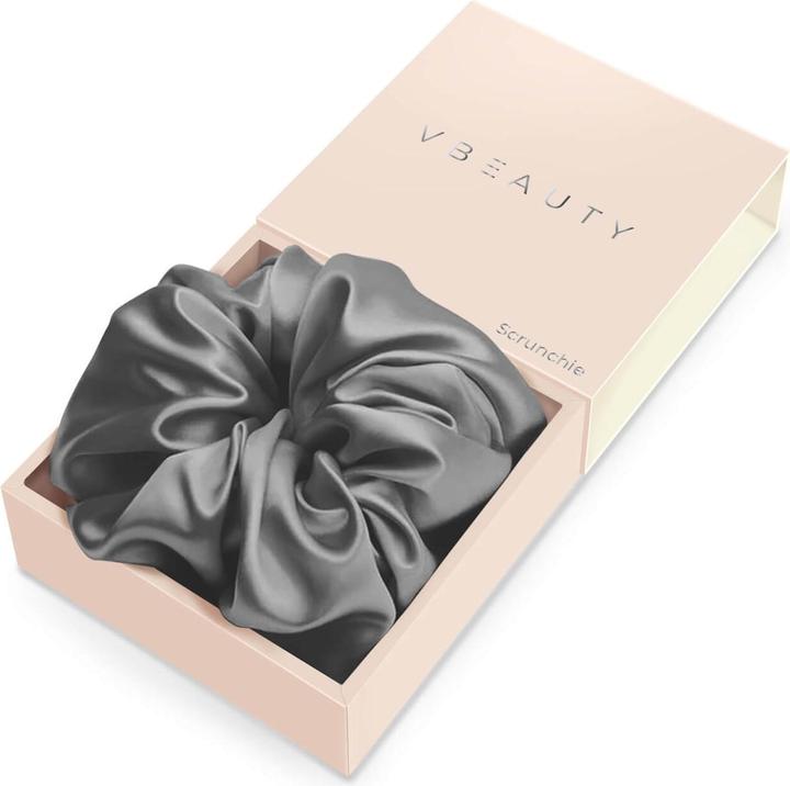Immagine prodotto VBEAUTY Capelli - Scrunchie di seta antracite