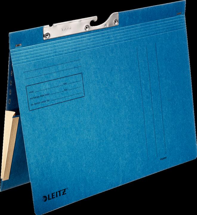 Produktbild Leitz Pendelhefter, mit Dehntasche, A4, blau (A4, 50 x)